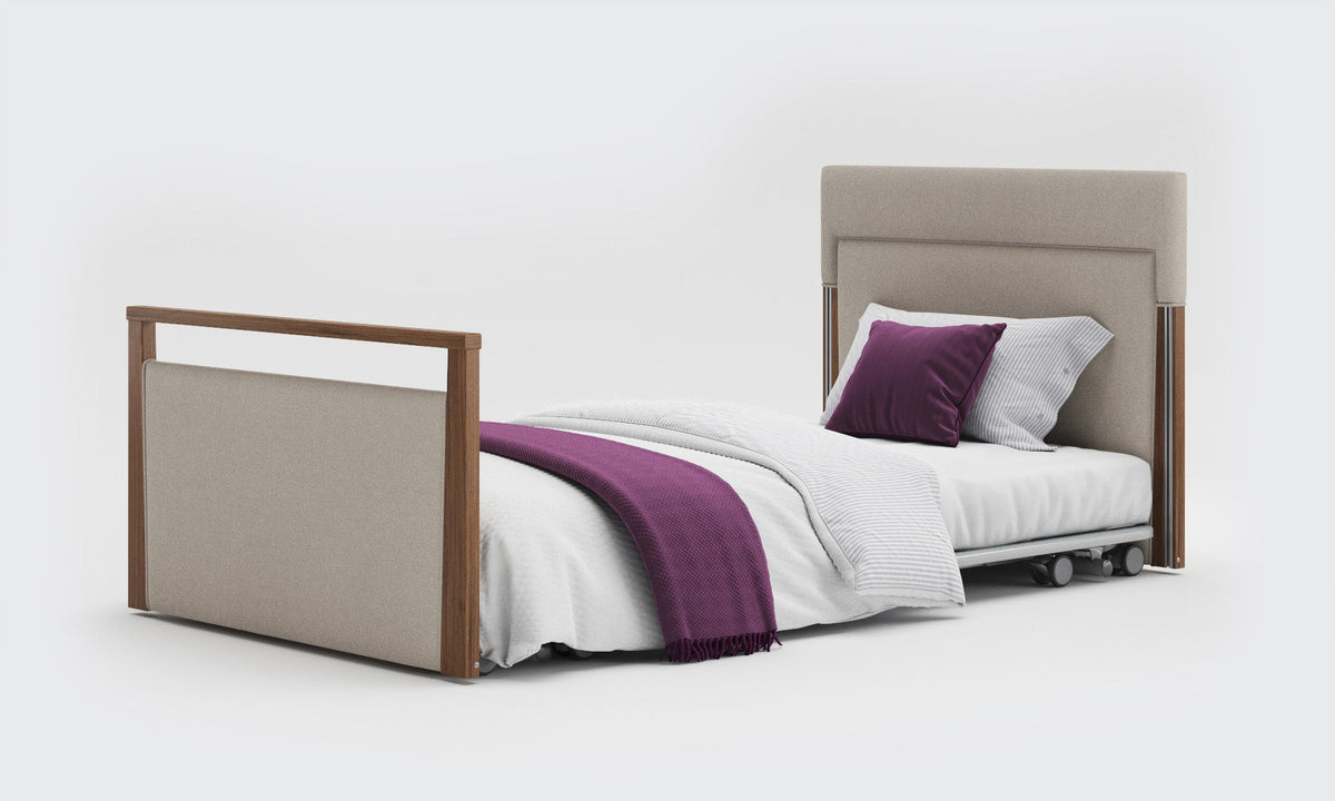 Opera Beds Solo SafeSide Upholstered Profiling Floor Bed - Ultra-Low Care Bed - Detail View 44