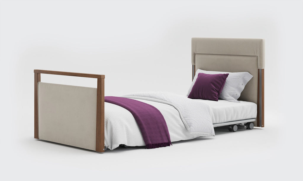 Opera Beds Solo SafeSide Upholstered Profiling Floor Bed - Ultra-Low Care Bed - Detail View 22