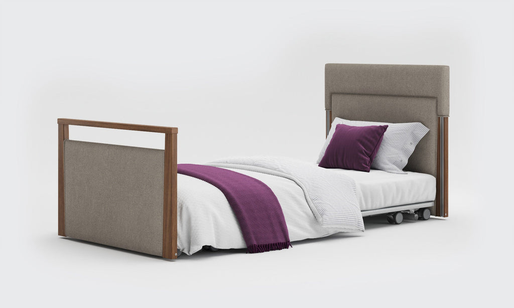 Opera Beds Solo SafeSide Upholstered Profiling Floor Bed - Ultra-Low Care Bed - Detail View 20