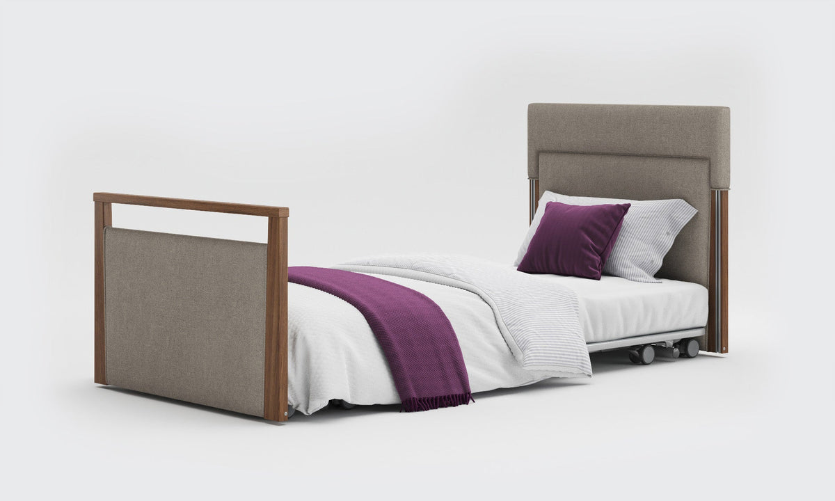 Opera Beds Solo SafeSide Upholstered Profiling Floor Bed - Ultra-Low Care Bed - Detail View 20