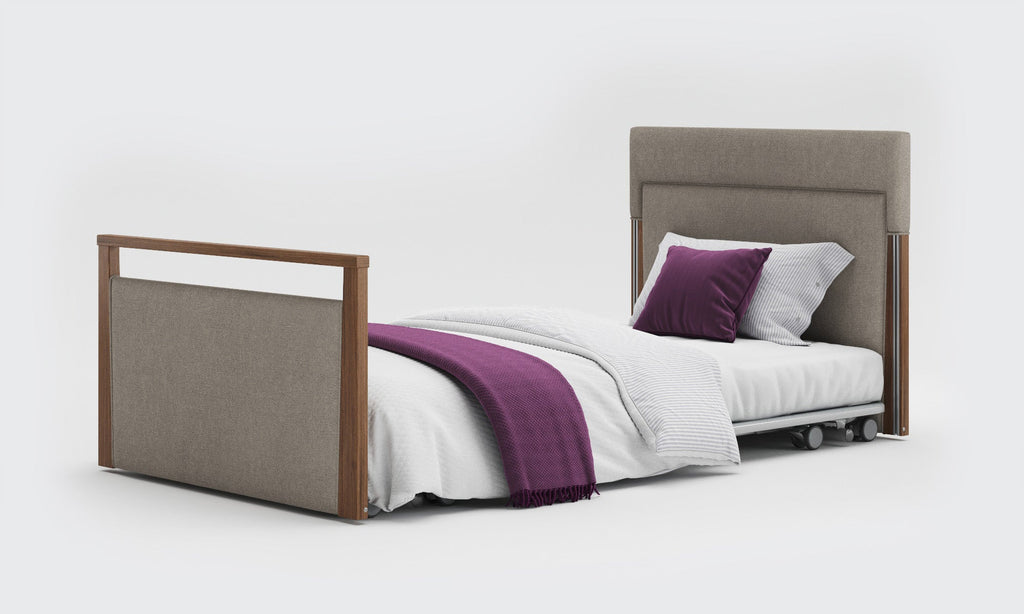 Opera Beds Solo SafeSide Upholstered Profiling Floor Bed - Ultra-Low Care Bed - Detail View 45