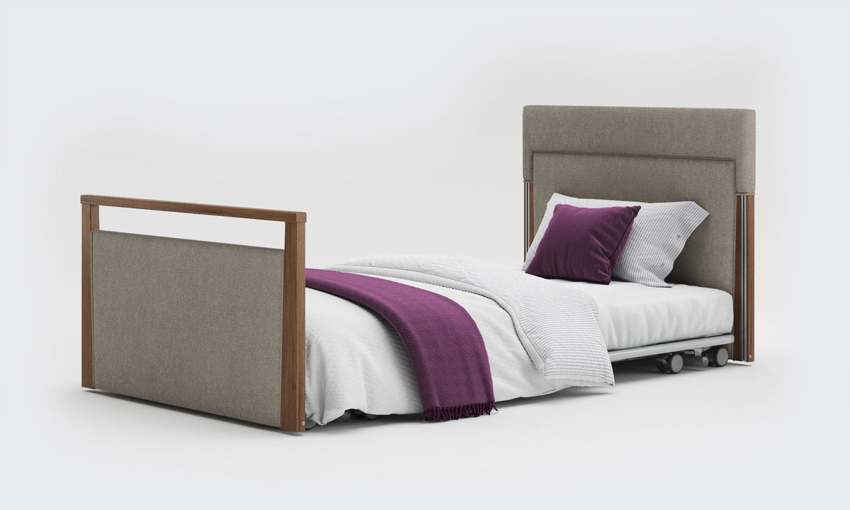 Opera Beds Solo SafeSide Upholstered Profiling Floor Bed - Ultra-Low Care Bed - Detail View 45