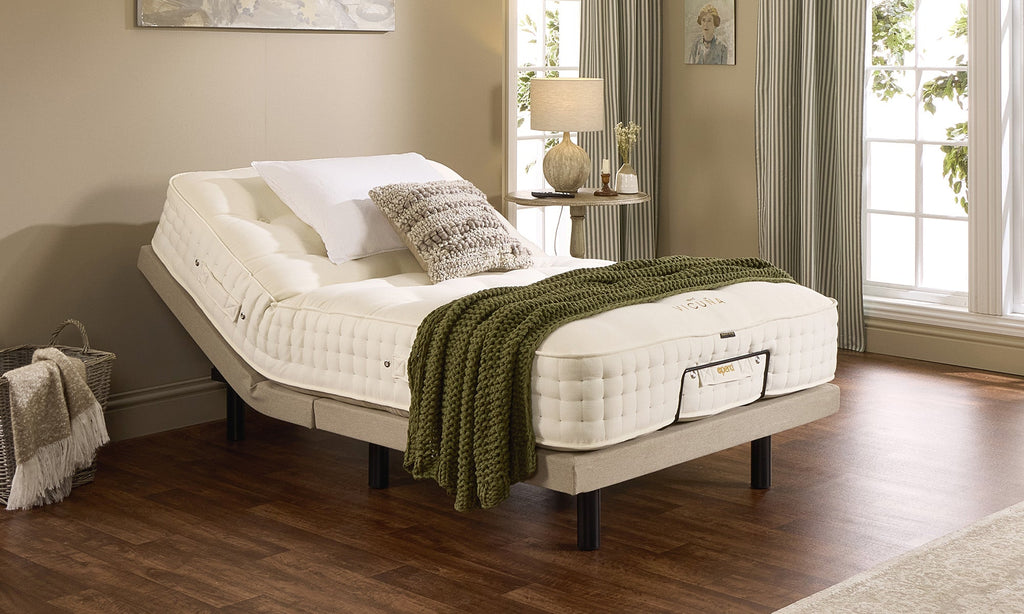 Opera Beds Vicuña Luxury Adjustable Mattress - Handcrafted Natural Wool & Silk Mattress - Detail View 6
