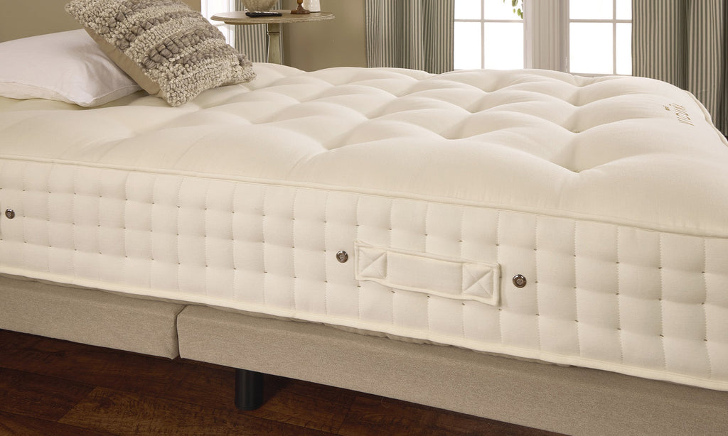 Opera Beds Vicuña Luxury Adjustable Mattress - Handcrafted Natural Wool & Silk Mattress - Detail View 7