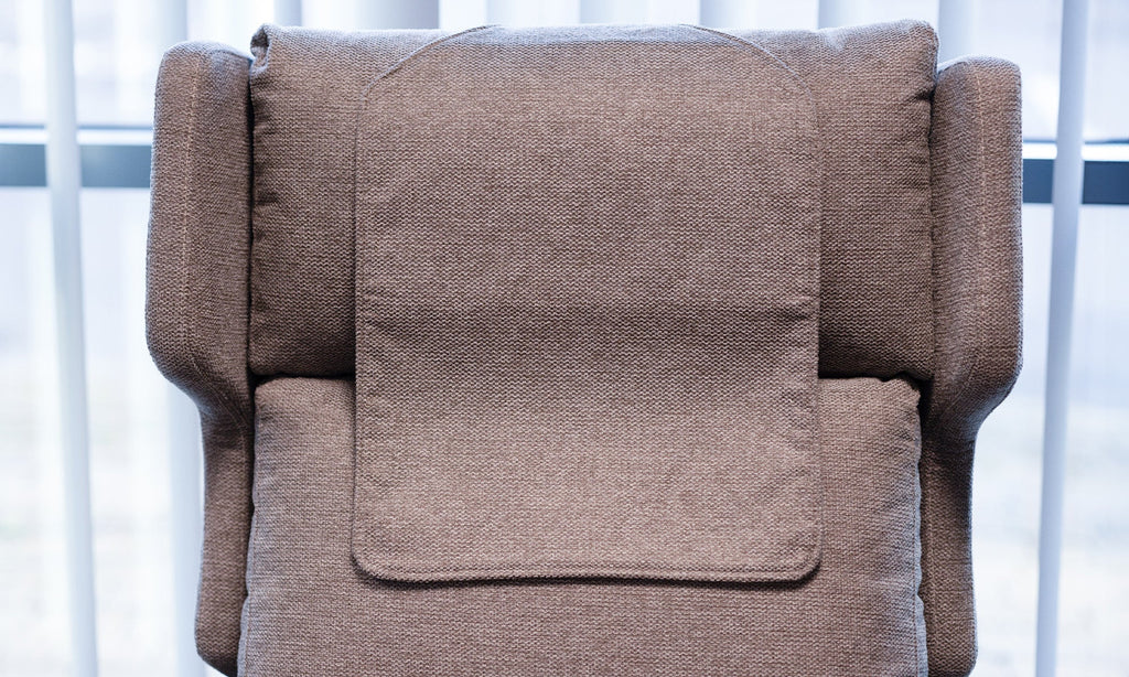 Opera Beds Riser Recliner Headrest Cover - Antimicrobial Protective Cushion Cap - Main Product Image