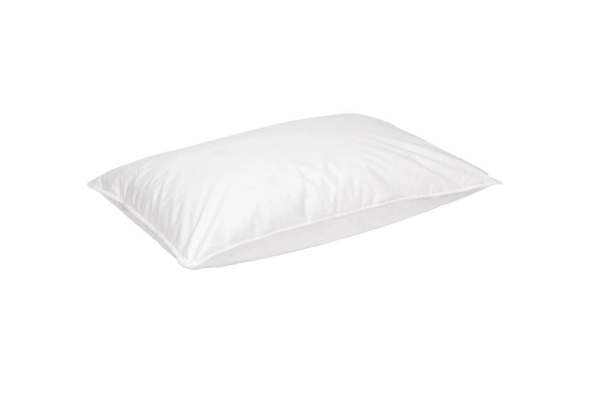 Opera Beds Duck Down & Feather Pillow - Luxury Supportive Natural Bed Pillow - Main Product Image