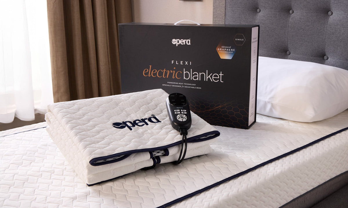 Opera Beds Flexi Electric Heated Blanket - Dual Zone Warmth for Adjustable Beds - Main Product Image