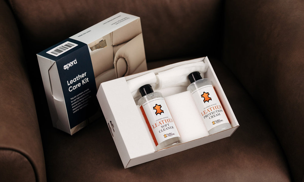 Opera Beds Faux Leather & Vinyl Furniture Care Kit - Cleaner & Conditioning Cream - Detail View 2