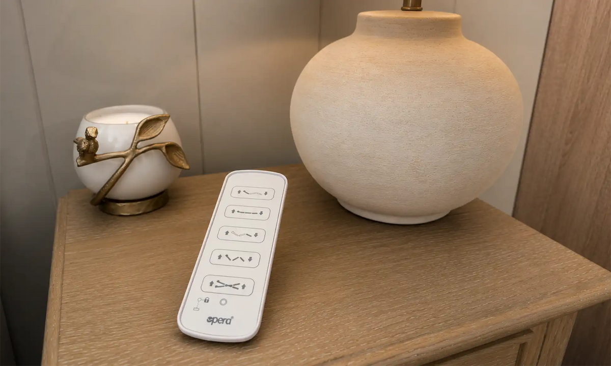 Opera Beds Solo Wireless Remote Handset - Ergonomic Cordless Bed Controller - Main Product Image