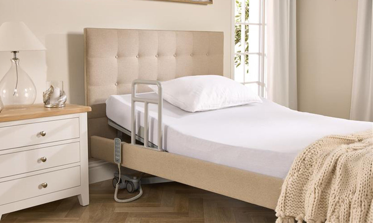 Opera Beds Solo Profiling Bed Grab Rail - Stand-Assist Patient Bed Safety Handle - Detail View 3